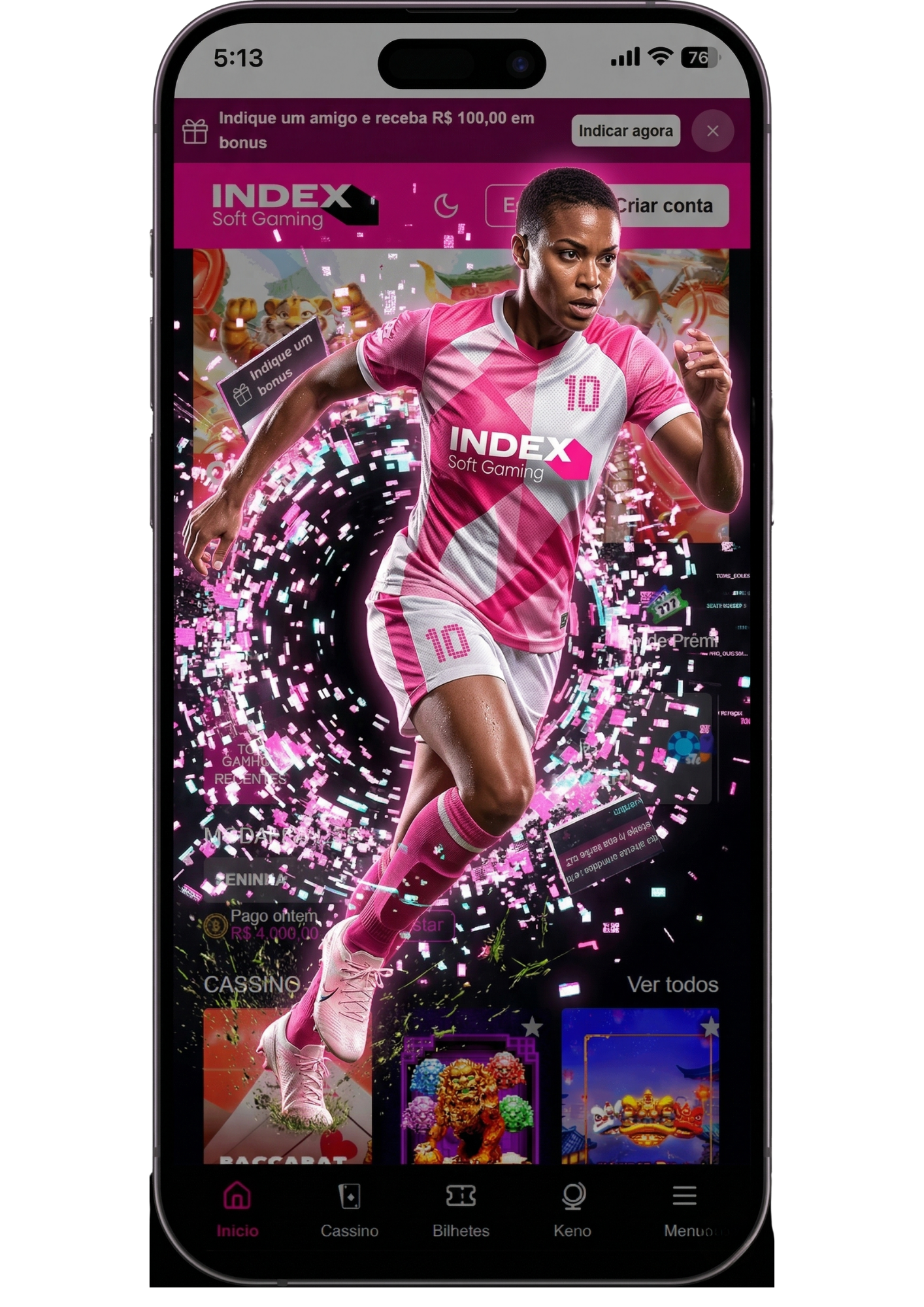 Jogadora de Futebol
